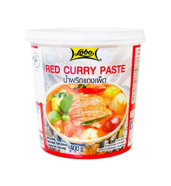 Red curry paste Lobo 400 g.